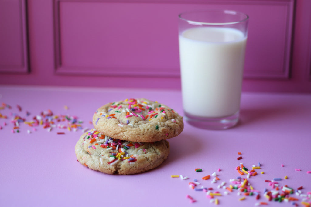 Confetti: Galleta de Vainilla con Sprinkles de colores